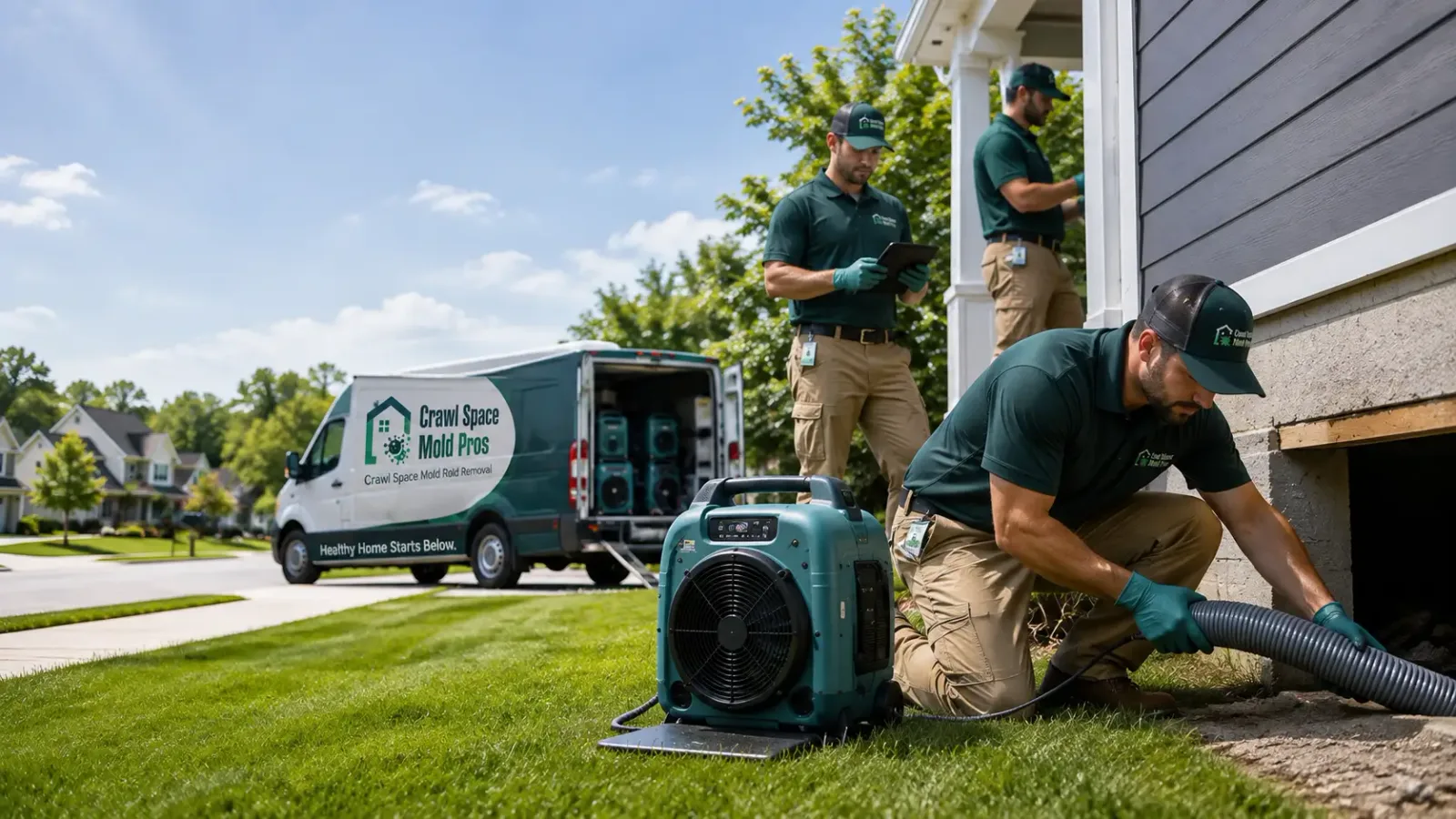 Crawl Space Mold Removal in Depue, IL